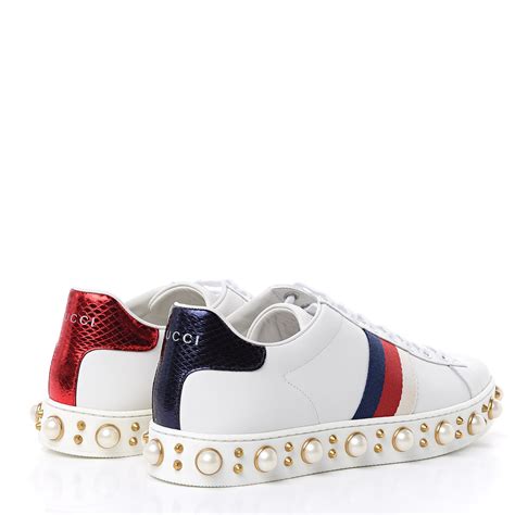 gucci sneakers with fur|gucci pearl sneakers.